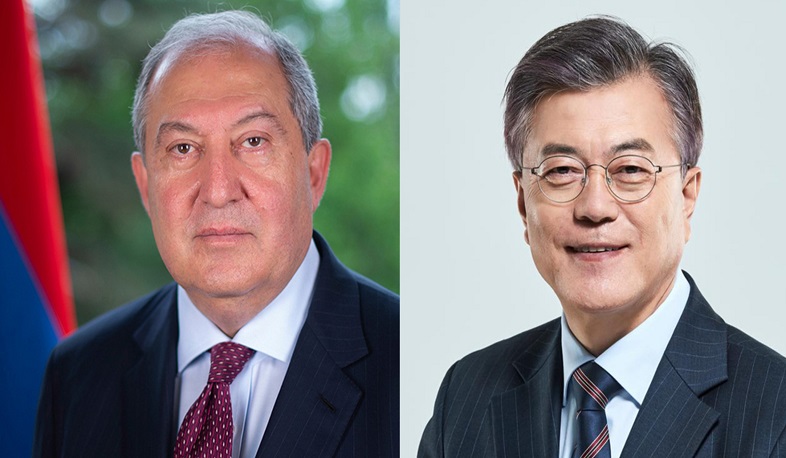 Korea appreciates our friendship and mutual trust. Moon Jae-in to Armen Sarkissian