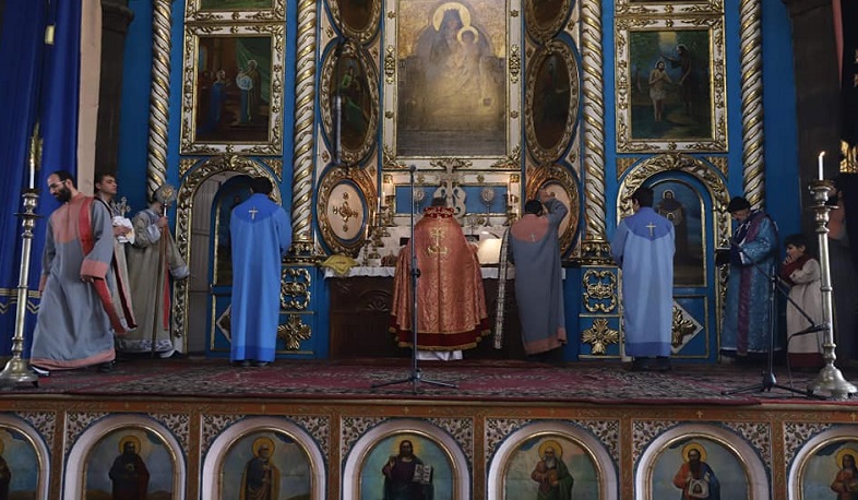 Յոթ Վերք եկեղեցում պատարագ է մատուցվել. ներկա է եղել նաև Շիրակի մարզպետը