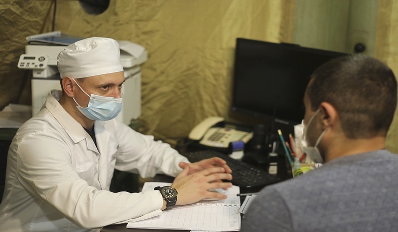 Ռազմական բժիշկները շարունակում են օգնություն ցուցաբերել Լեռնային Ղարաբաղի բնակիչներին