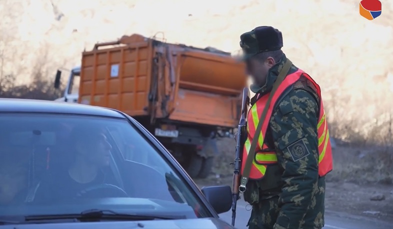 Գորիս-Կապան ճանապարհի անվտանգությունն ապահովում են ԱԱԾ սահմանապահ զորքերն ու ռուս սահմանապահները