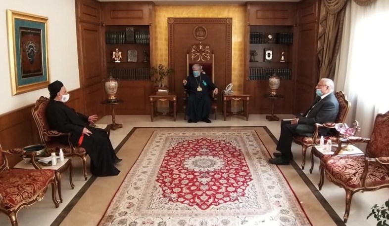 Արամ Ա-ն ընդունել է Մարոնիթ պատրիարքի ներկայացուցչին