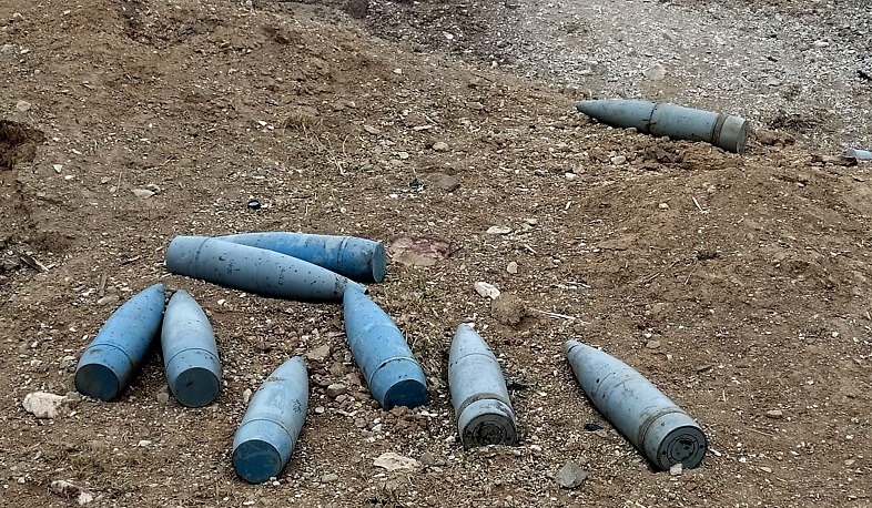 Չպայթած ռազմամթերքի ոչնչացման աշխատանքներ Արցախում