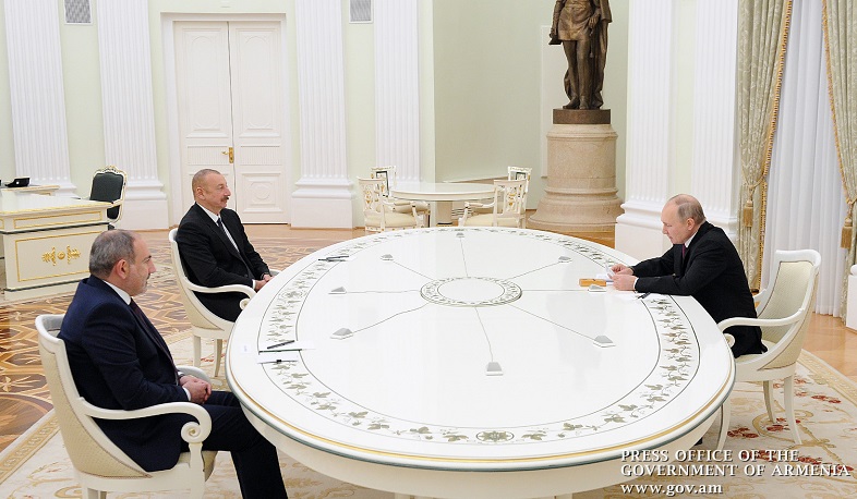 The trilateral statement of the leaders of Armenia, Russia and Azerbaijan has been published
