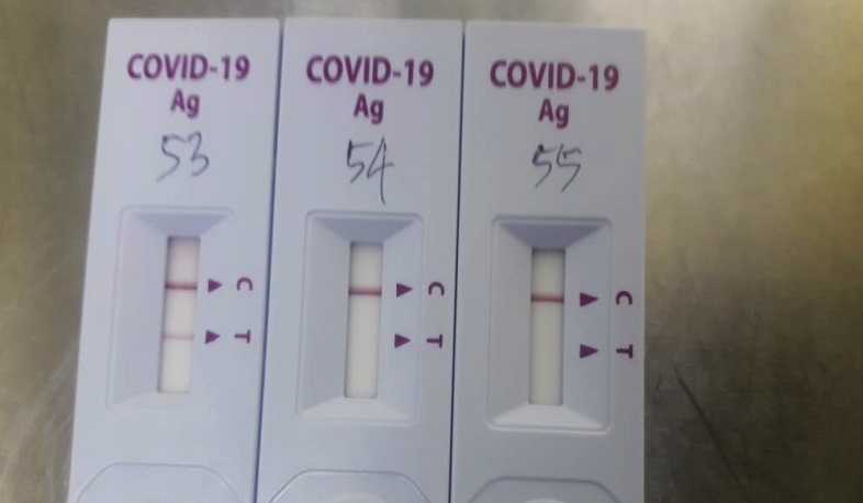 ԱՀԿ-ն Հայաստան է առաքել COVID-19-ի արագ ախտորոշման հակագենային 40 հազար թեստ