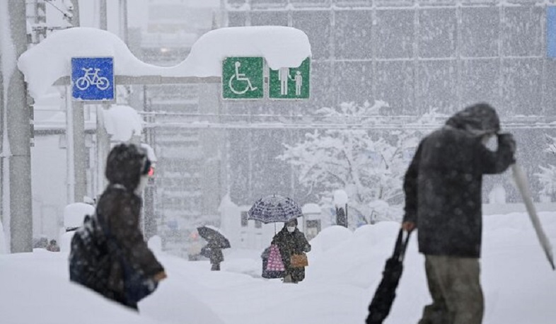 Ճապոնիայում ձյան առատ տեղումների հետևանքով մահացել է 13 մարդ. կան հարյուրավոր տուժածներ