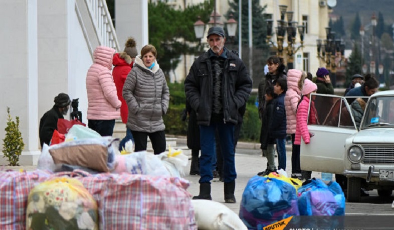 More than one hundred displaced people returned to Nagorno Karabakh in a single day