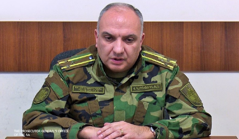 Военный прокурор РА встретился с российскими коллегами, проходящими службу в Арцахе