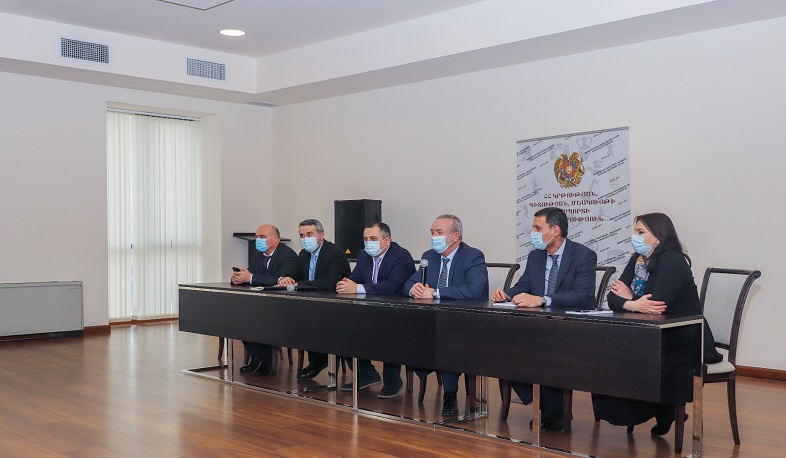 Վահրամ Դումանյանը ներկայացրել է նախարարի նորանշանակ տեղակալ Կարեն Գիլոյանին