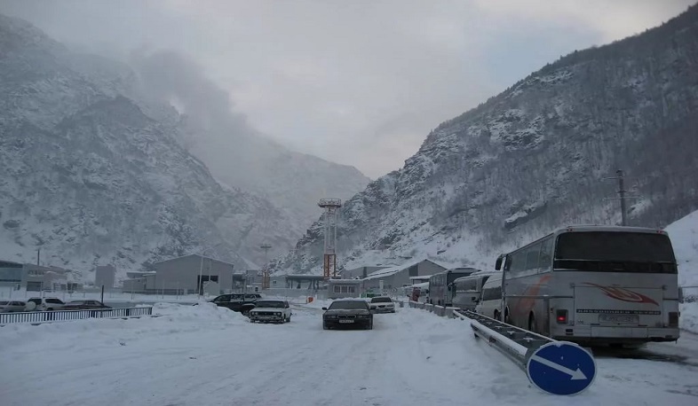 Ստեփանծմինդա-Լարս ավտոճանապարհը փակ է. ռուսական կողմում կուտակված է 100 բեռնատար