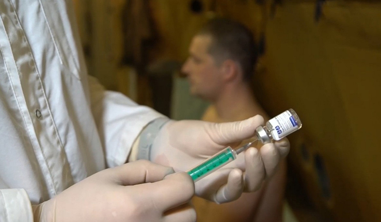 Russian peacekeepers in Nagorno Karabakh are being vaccinated against coronavirus. RF Ministry of Defense