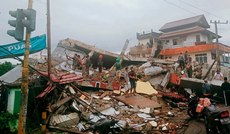 Ինդոնեզիայի երկրաշարժից հետո գրանցվել է 5.0 մագնիտուդ ուժգնությամբ հետցնցում