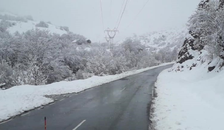 Ախուրյանի, Աշոցքի, Տաշիրի և Մարտունու տարածաշրջաններում ձյուն է տեղում
