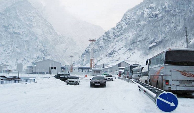 Ստեփանծմինդա-Լարս ավտոճանապարհը փակ է. ռուսական կողմում կա կուտակված 450 բեռնատար