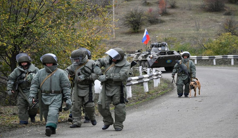 Специалисты МО РФ в Нагорном Карабахе начали разминирование окрестностей города Мардакерт