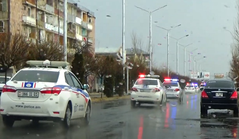 ՃՈ ուժեղացված ծառայություն Երևանում, Արարատի և Սյունիքի մարզերում