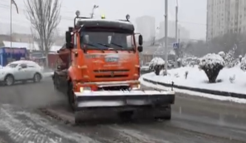 Ձնամաքրման աշխատանքները կշարունակվեն նաև ամբողջ գիշեր