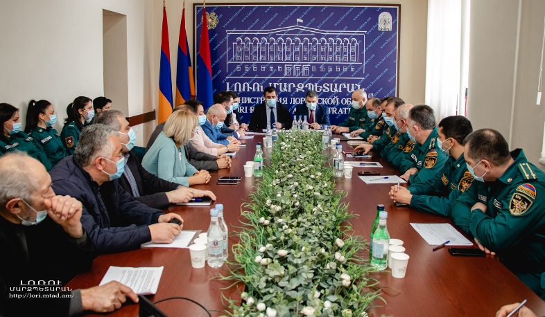 Համավարակի և պատերազմի օրերին ցուցաբերել եք բարձր պրոֆեսիոնալիզմ. Լոռու մարզպետը՝ փրկարարներին