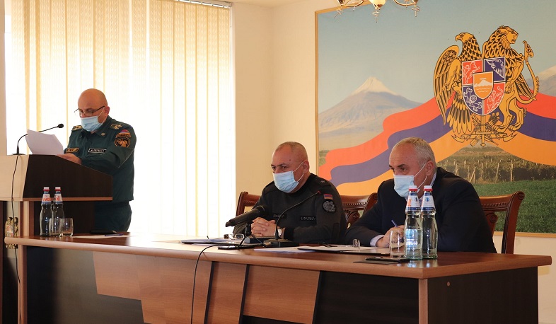 Ամփոփվել են ՀՀ ԱԻՆ Արարատի մարզային ծառայությունների 2020 թվականի աշխատանքները