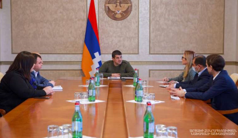 Արայիկ Հարությունյանն ընդունել է Մանե Թանդիլյանին և նրա տեղակալներին