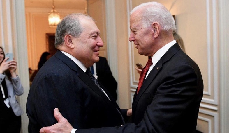 Նախագահ Արմեն Սարգսյանը շնորհավորել է ԱՄՆ նախագահ Ջո Բայդենին