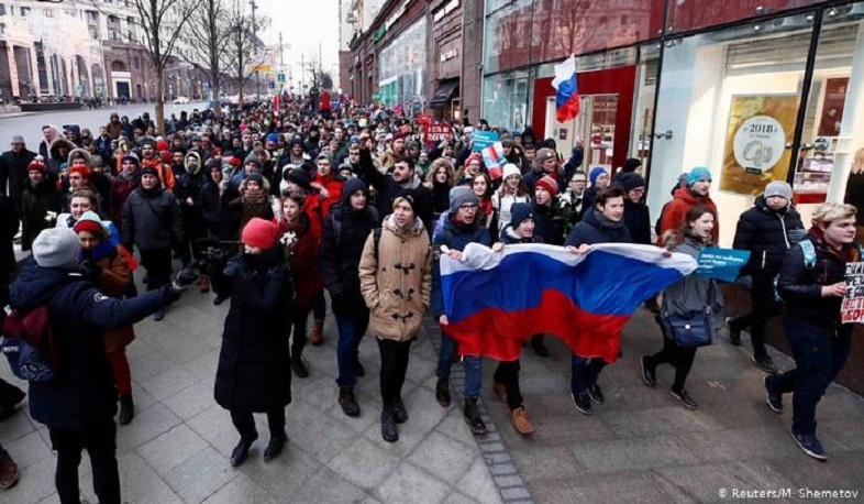 Նավալնու կողմնակիցները ձերբակալվել են Մոսկվայում և Ռուսաստանի մի շարք քաղաքներում