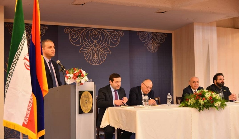 Minister Kerobyan participated in the business forum organized by the Iran-Armenia Chamber of Commerce