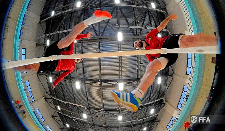 Ֆուտզալի Հայաստանի ազգային հավաքականը մարզում է անցկացրել. լուսանկարներ