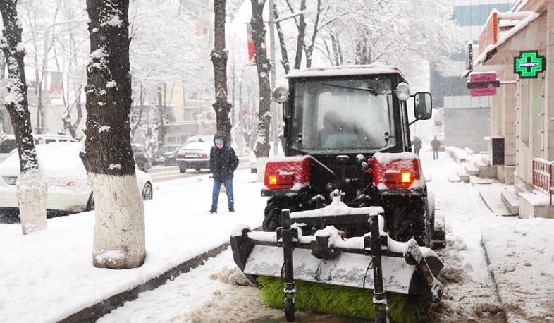 Արցախում տեղացած առատ ձյան հետևանքով մի շարք խնդիրներ են առաջացել