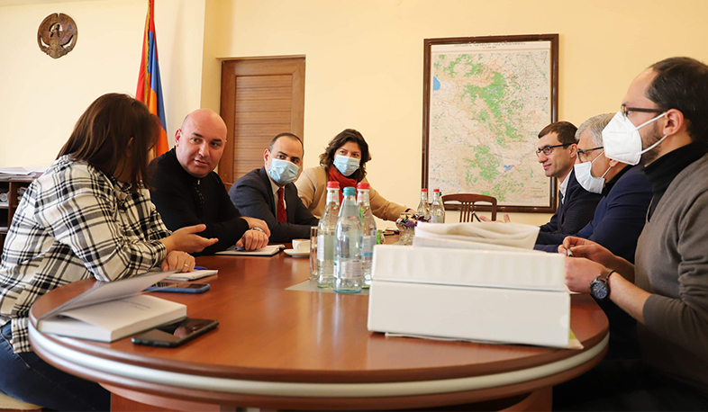 Հանդիպում ունեցանք Արցախի քաղաքաշինության նախարար Արամ Սարգսյանի հետ. Մեսրոպ Առաքելյան