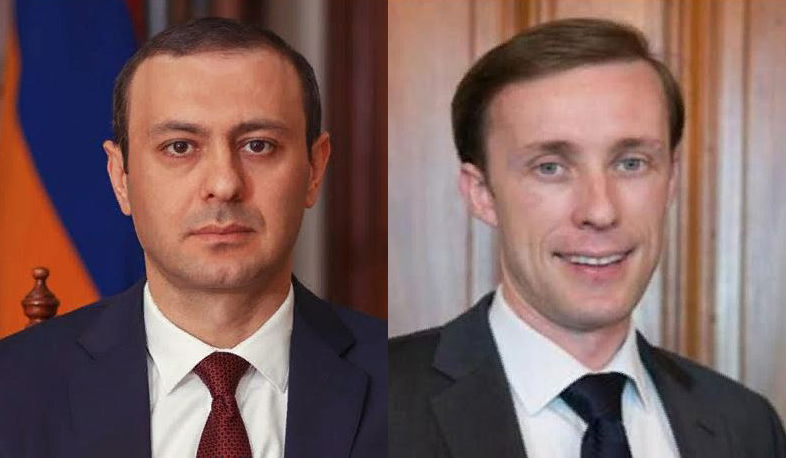 Secretary of the Security Council Armen Grigoryan sent a congratulatory telegram to Jake Sullivan