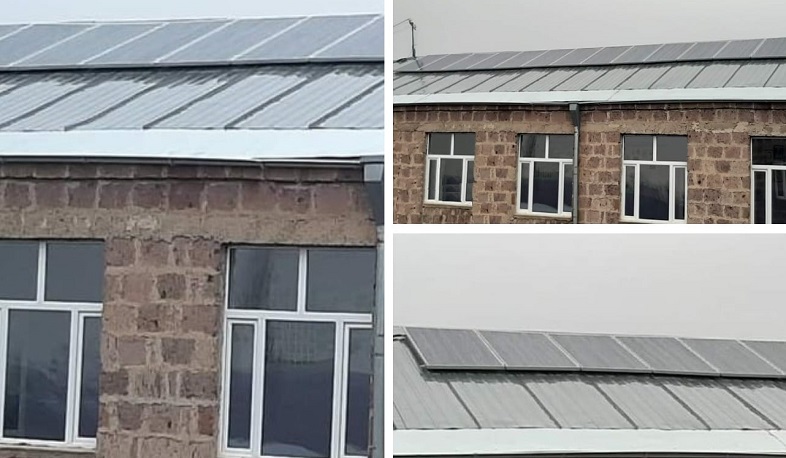 Զորավանի միջնակարգ դպրոցում արևային կայան է տեղադրվել