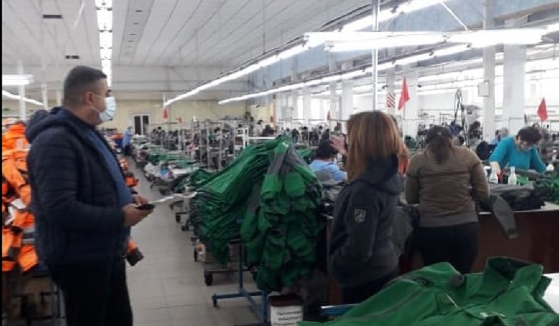 ԱԱՏՄ-ն ստուգայց է կատարել Վանաձորի «Գլորիա» կարի ֆաբրիկայի մասնաճյուղեր