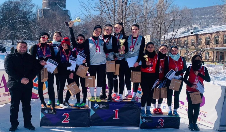 Հայտնի են ձյան վոլեյբոլի Հայաստանի առաջնության մրցանակակիրները