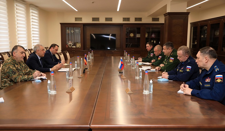 The RA Minister of Defense received the delegation of the RF Armed Forces