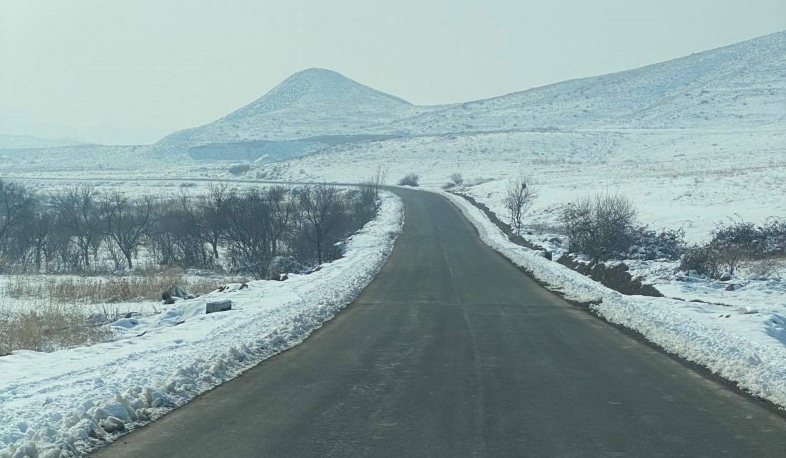 Շարունակվում  են Գառնի-Լանջազատ ճանապարհի հիմնանորոգման աշխատանքները