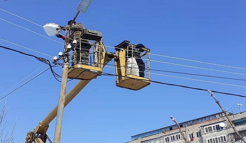 Բյուրեղավանում տեղադրվել են ժամանակակից ԼԵԴ լուսատուներ