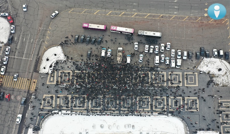 Ժամը 15։30-ին Հանրապետության հրապարակում եղել է 2150 հոգի. ԻՔՄ