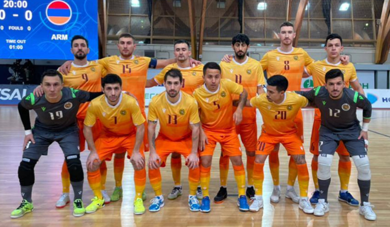 Ֆուտզալի Հայաստանի ազգային հավաքականը զիջեց Ռուսաստանի ընտրանուն