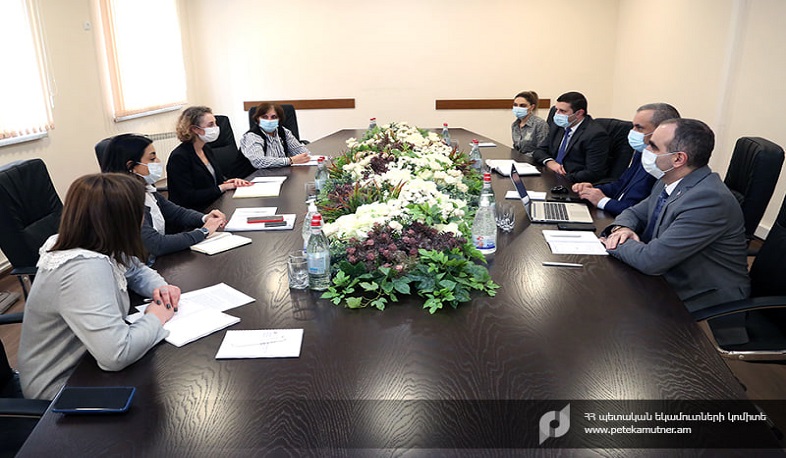 Հանդիպում ՊԵԿ-ում՝ Զարգացման ֆրանսիական գործակալության ներկայացուցիչների հետ