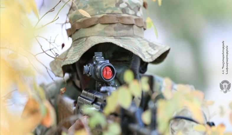 The stable operative situation along the entire Armenian-Azerbaijani contact line of the RA state border has not changed. MoD