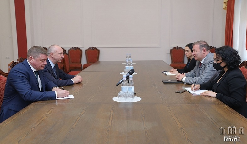 Միքայել Մելքումյանը դեսպան Կոնյուկի հետ զրույցում կարևորել է Բելառուսի հետ համագործակցությունը ԵԱՏՄ շրջանակում