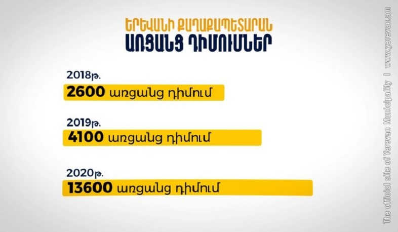 Առցանց դիմումին՝ առցանց պատասխան. Երևանի քաղաքապետարանն իրազեկում է