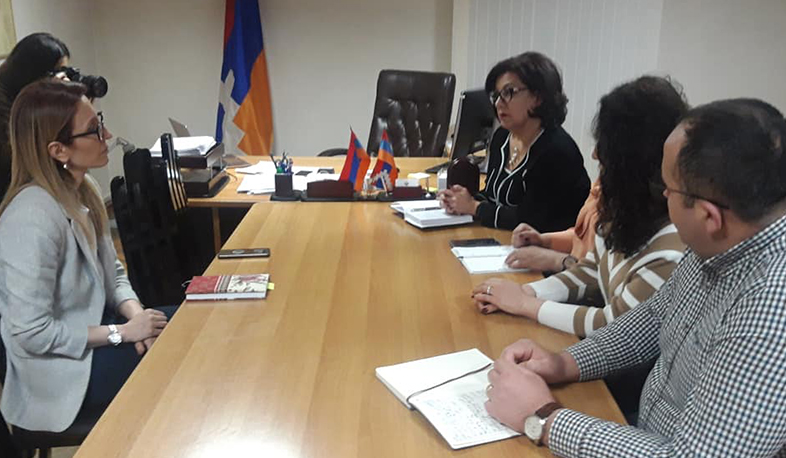 Մանե Թանդիլյանն ընդունել է ՀՕՄ-ի Արցախի մեկուսի վարչության և ՀՅԴ կենտրոնական կոմիտեի անդամներին