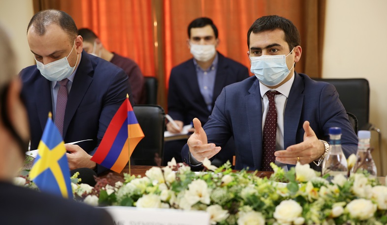 Հակոբ Արշակյանն ընդունել է ՀՀ-ում Շվեդիայի դեսպանին