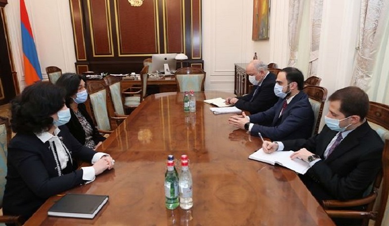 Փոխվարչապետն ընդունել է «Վեոլիա» ընկերության՝ Հայաստանի հարցերով տնօրենին
