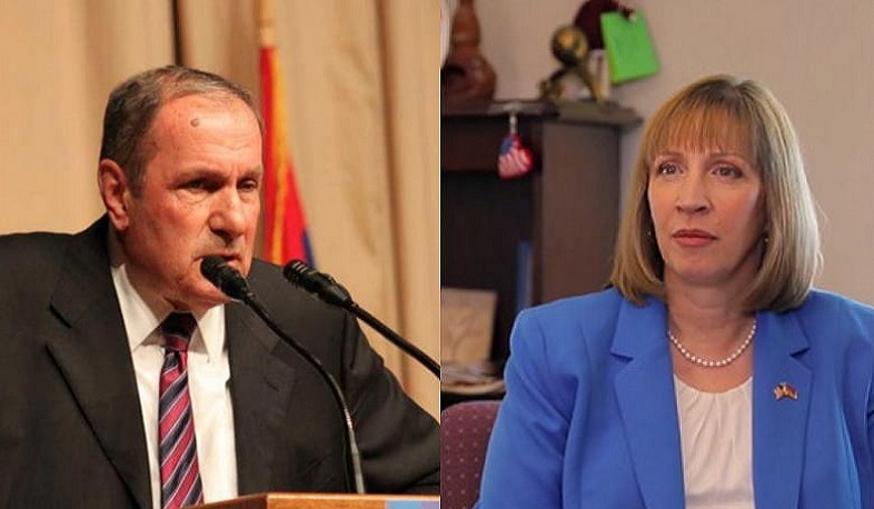 Լևոն Տեր-Պետրոսյանն ԱՄՆ դեսպանի հետ քննարկել է ՀՀ-ում և Արցախում ստեղծված իրավիճակին վերաբերող մի շարք հարցեր