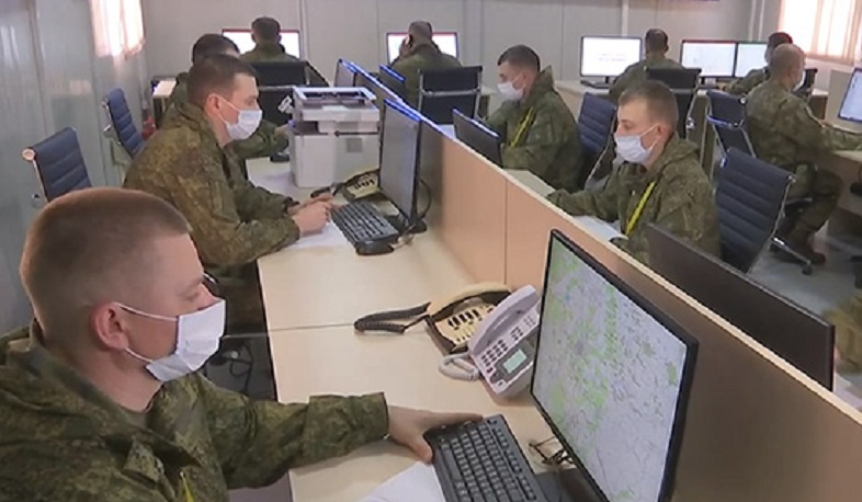 Российские и турецкие военнослужащие осуществляют мониторинг обстановки в Арцахе