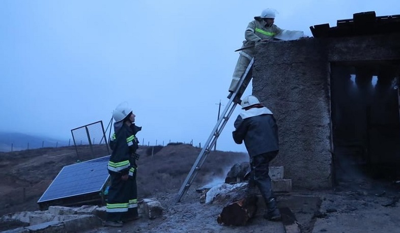 Արցախում մեկ օրում հրդեհի երեք դեպք է գրանցվել. ԱՀ ԱԻՊԾ