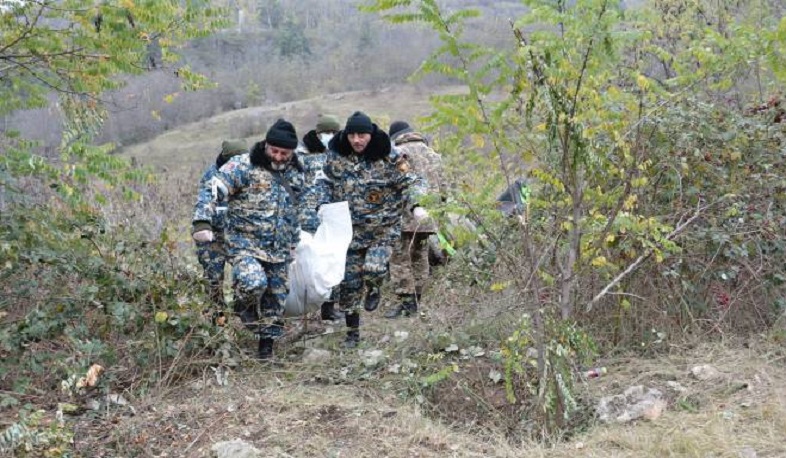 Ընդհանուր առմամբ հայտնաբերվել է 1357 աճյուն, որից 15-ը՝ քաղաքացիական անձանց