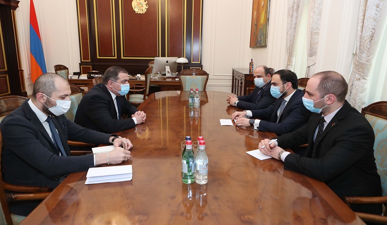 Տիգրան Ավինյանն ընդունել է Վրաստանի դեսպանին